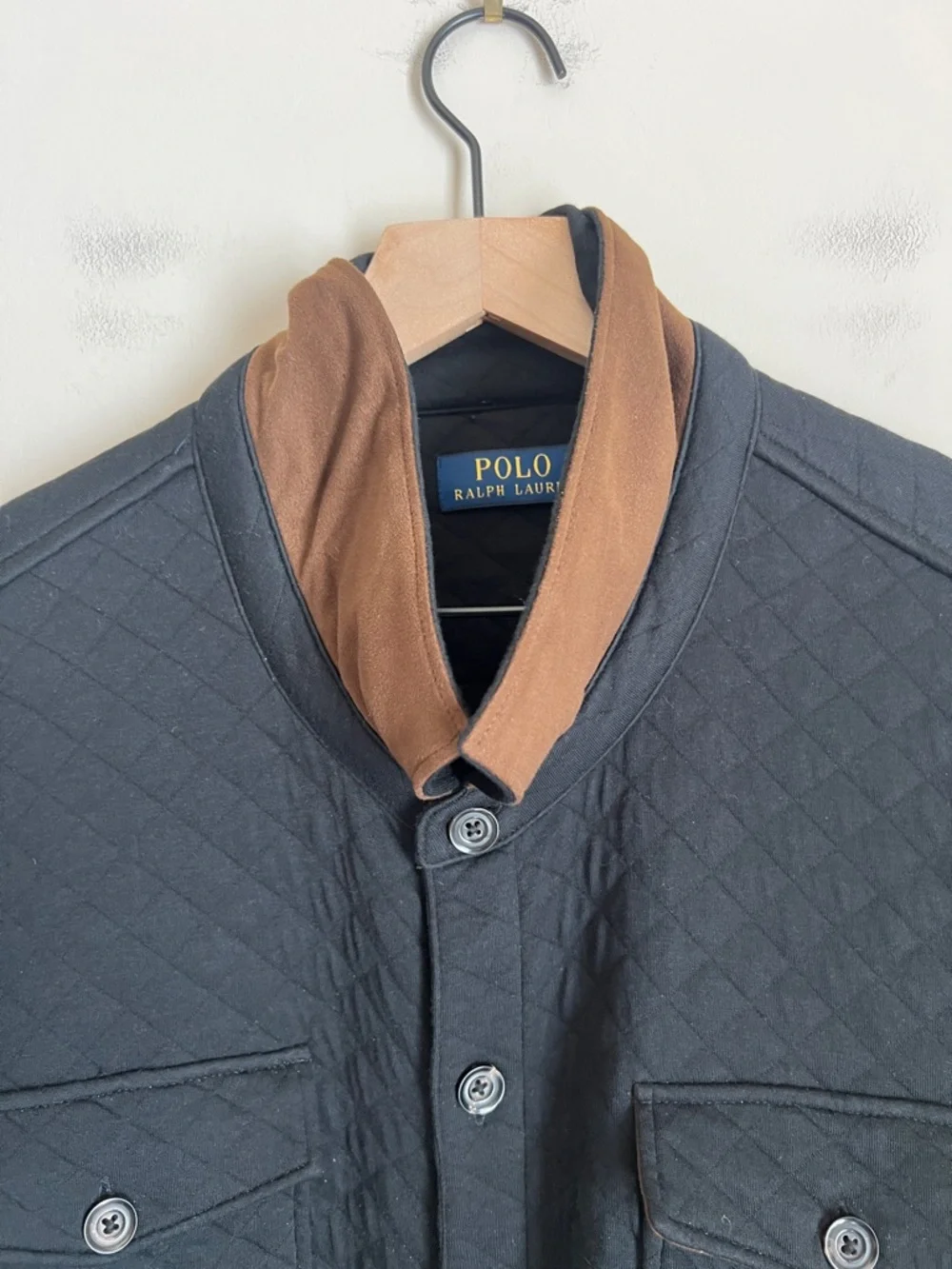Polo Ralph Lauren‎ Men's Long-Sleeve Double Knit Tech Hybrid Shirt Jacket XXL